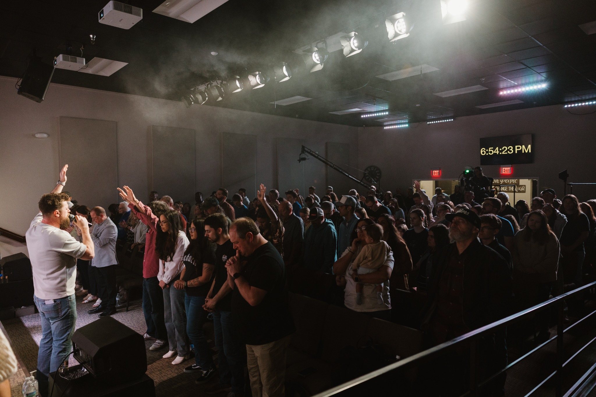 Freewater Worship crowd at Amplify