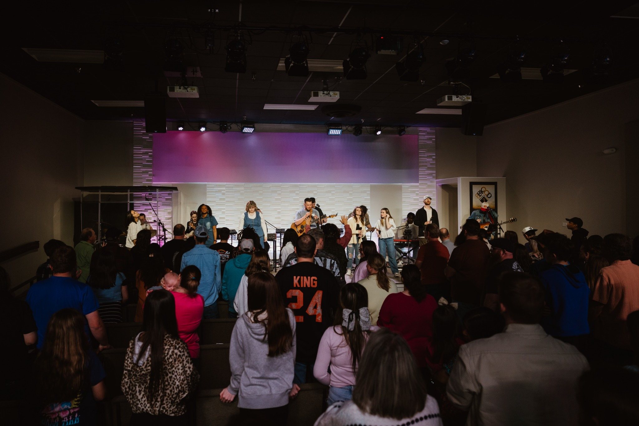 Freewater Worship stage view